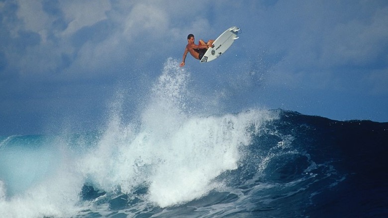 Andy Irons surfing