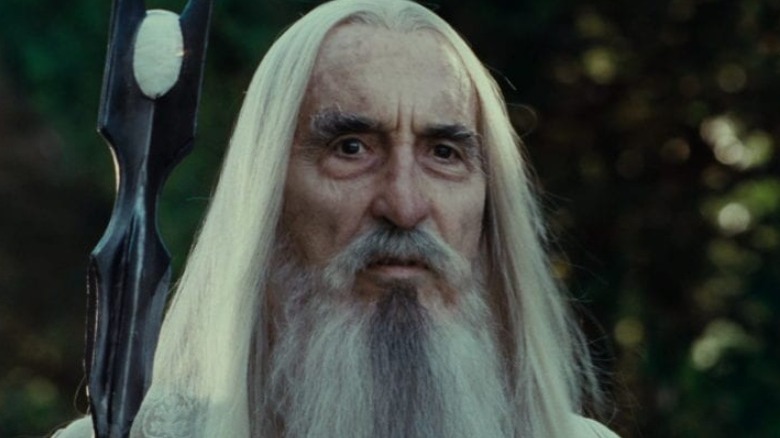 Saruman looking angry