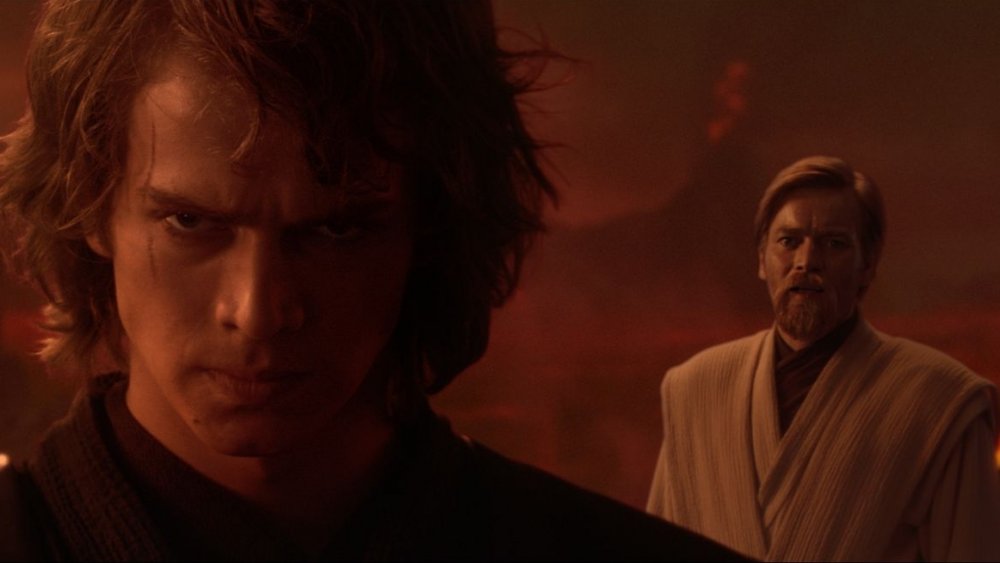 Hayden Christensen and Ewan McGregor in Star Wars Episode III: Revenge of the Sith