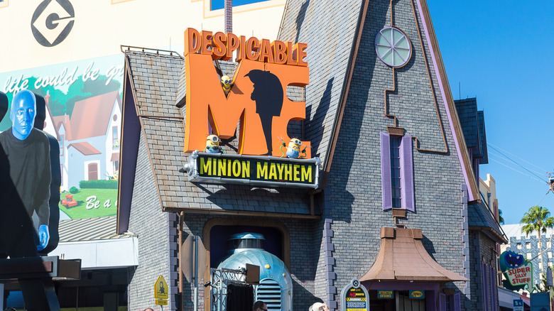 Exterior of Despicable Me Minion Mayhem