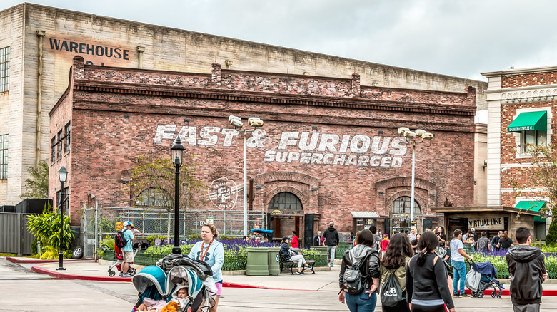 Exterior of Fast and Furious Supercharged