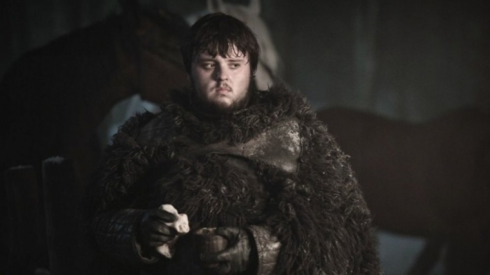 John Bradley as Samwell Tarly on Game of Thrones