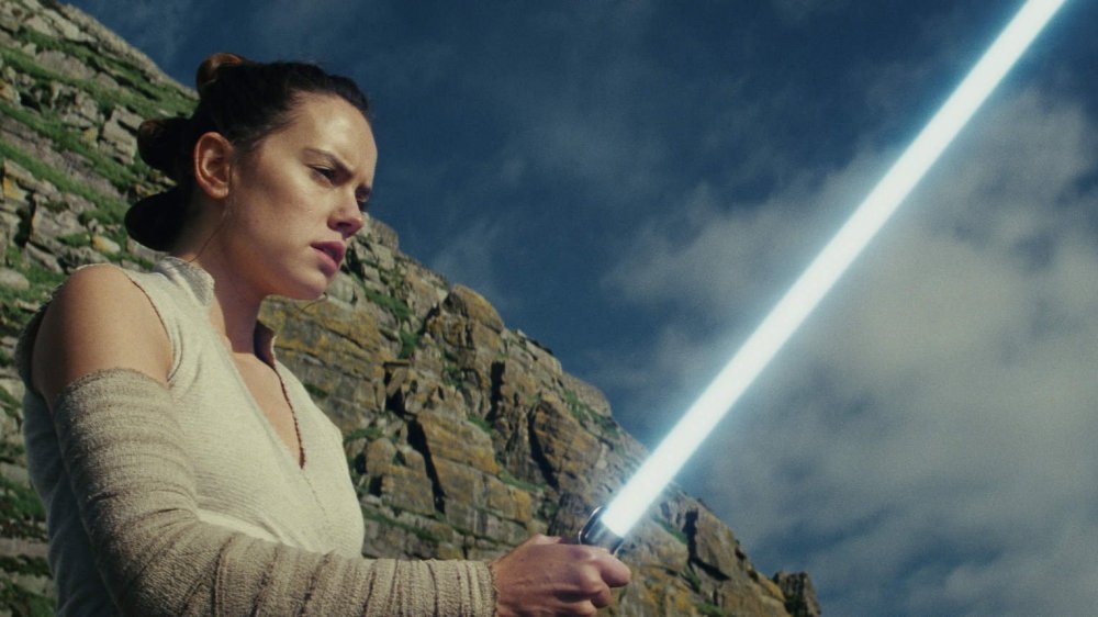 Daisy Ridley in Star Wars: The Last Jedi