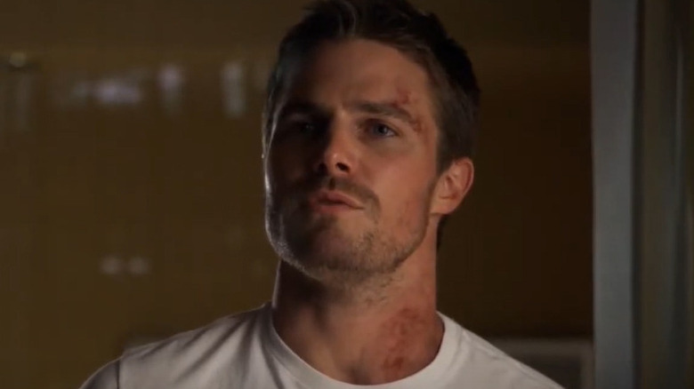 Stephen Amell as Oliver Queen