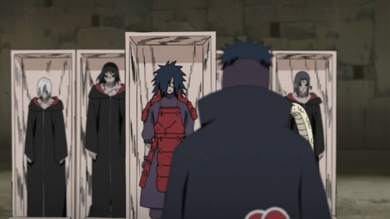 Obito meets dead Akatsuki members