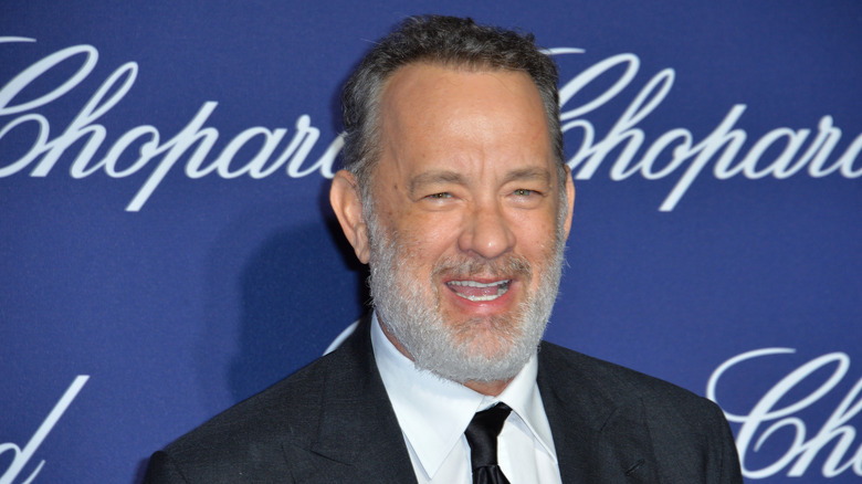 Tom Hanks smiles