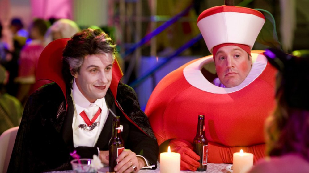 Adam Sandler and Kevin James in costume for I Now Pronounce You Chuck and Larry