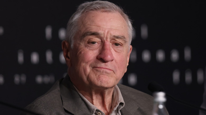 Robert De Niro smiling