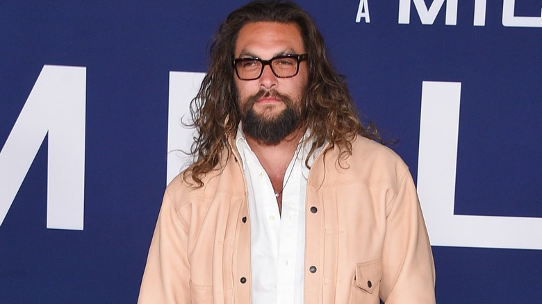 Jason Momoa posing