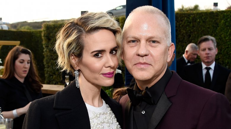 Sarah Paulson and Ryan Murphy