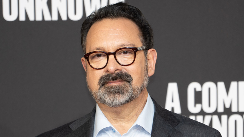 James Mangold posing for photographers at a movie premiere in Rome, Italy in January 2025