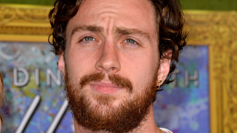 Aaron Taylor-Johnson smiling