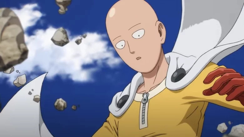 Saitama arms crossed