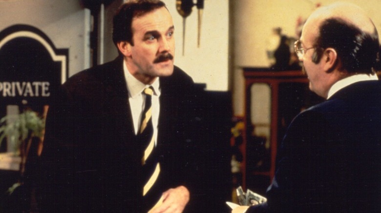 John Cleese on "Fawlty Towers"