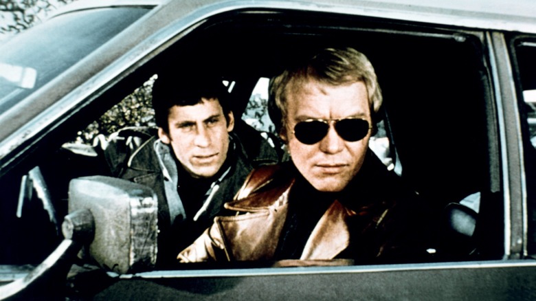 Paul Michael Glaser and David Soul on "Starsky and Hutch"