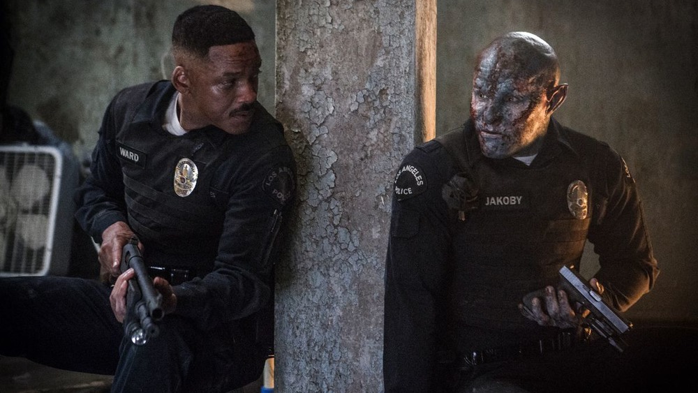 Will Smith and Joel Edgerton in Bright