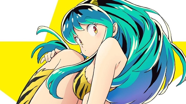 Lum in front of star