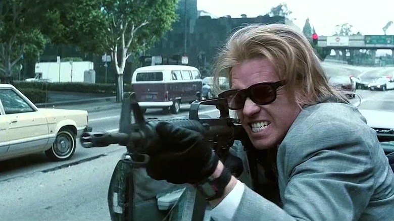 Val Kilmer Chris Shiherlis machine gun 