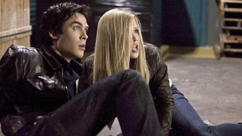 Damon and Rebekah are scared