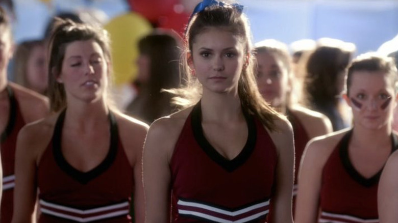 Elena on cheerleading squad