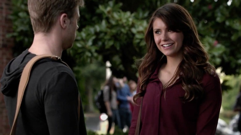 Elena sees Aaron