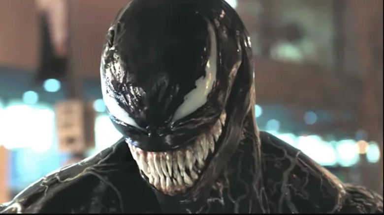 Venom smiling