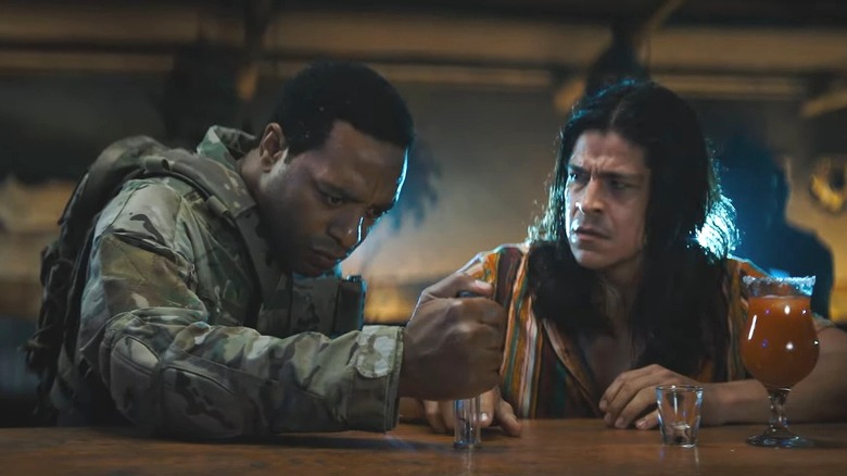 Cristo Fernández with Chiwetel Ejiofor