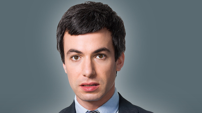 Nathan Fielder posing on Nathan For You poster