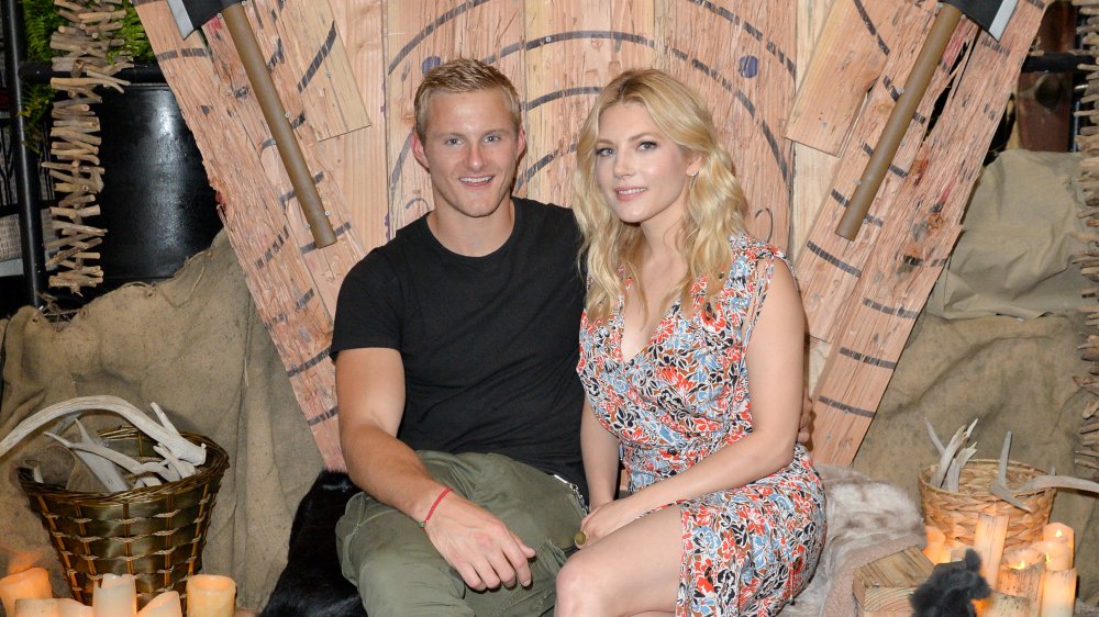 Alexander Ludwig and Katheryn Winnick