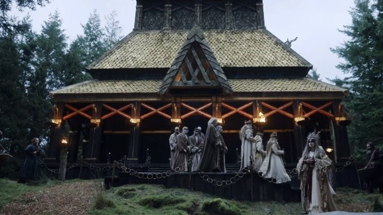 A ceremony at Uppsala Temple