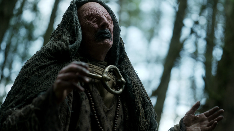 Seer holding key in Vikings: Valhalla