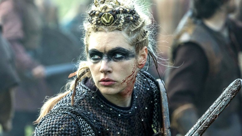 Lagertha in battle