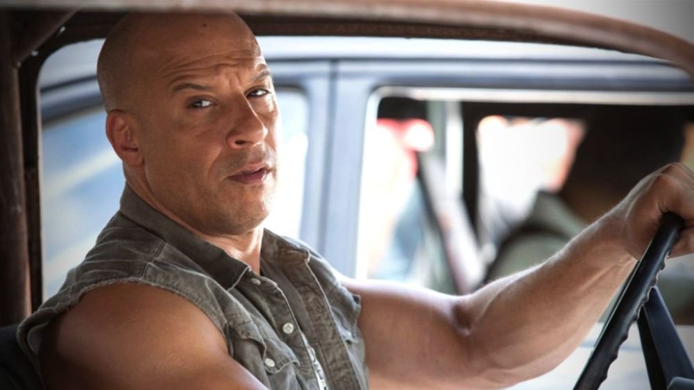 Vin Diesel as Dom Toretto in The Fate of the Furious