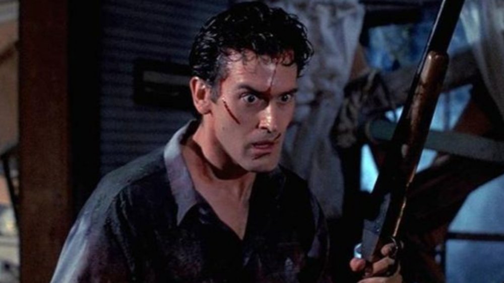 Bruce Campbell as Ash in Evil Dead