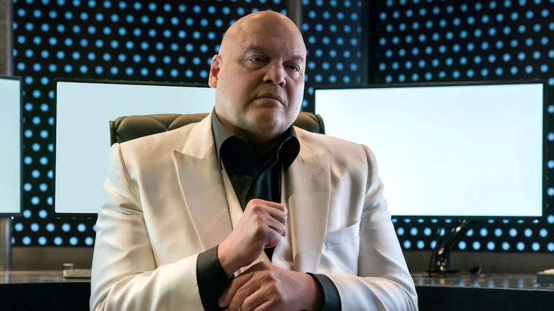 Kingpin sitting down