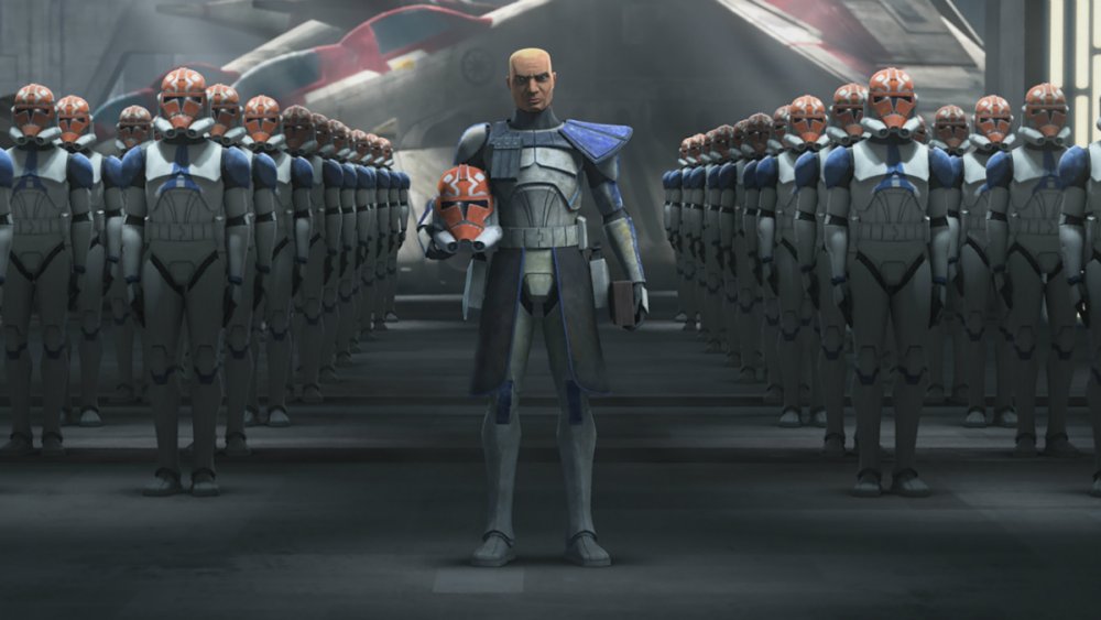 Captain Rex and the clone army in the final season of The Clone Wars