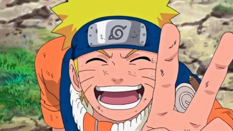 Naruto smiling