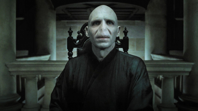 Lord Voldemort at head of table