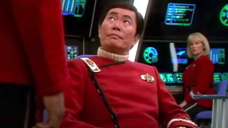 Capt. Sulu on Star Trek: Voyager