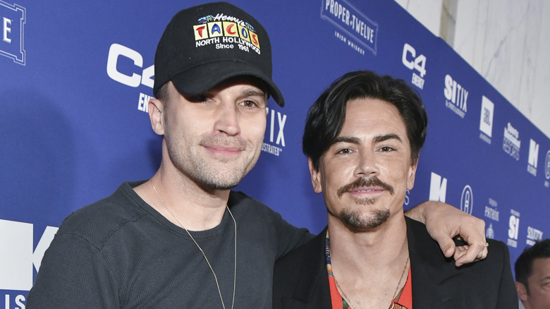 Tom Schwartz and Tom Sandoval posing together