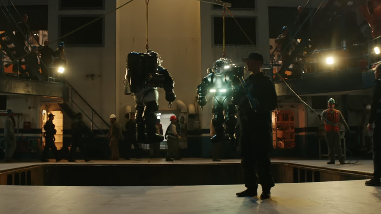 CIA diving suits in Black Panther Wakanda Forever