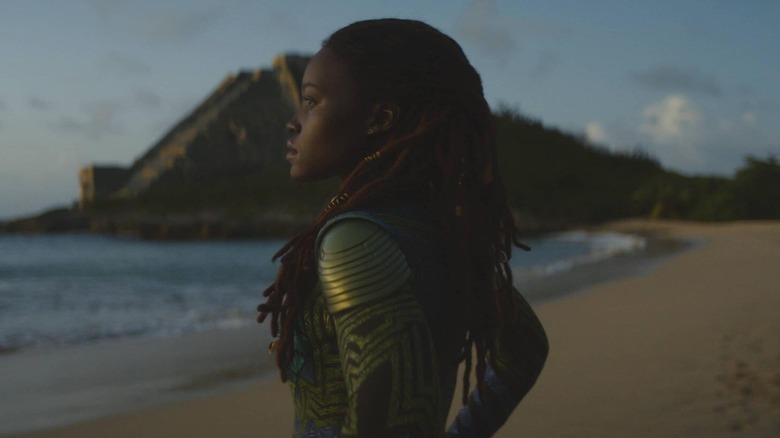 Nakia on the beach