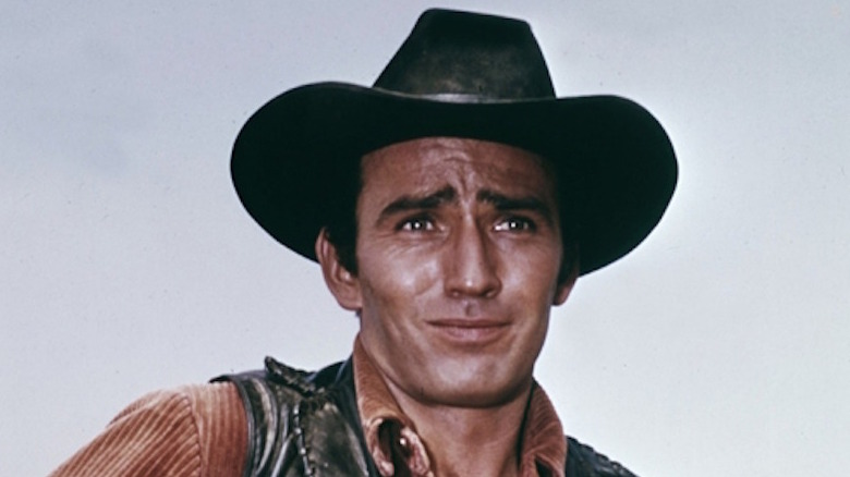 James Drury looks concerned