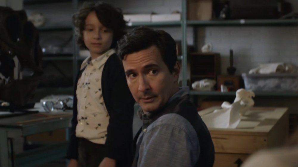 Young Elton and his father on The Walking Dead: World Beyond