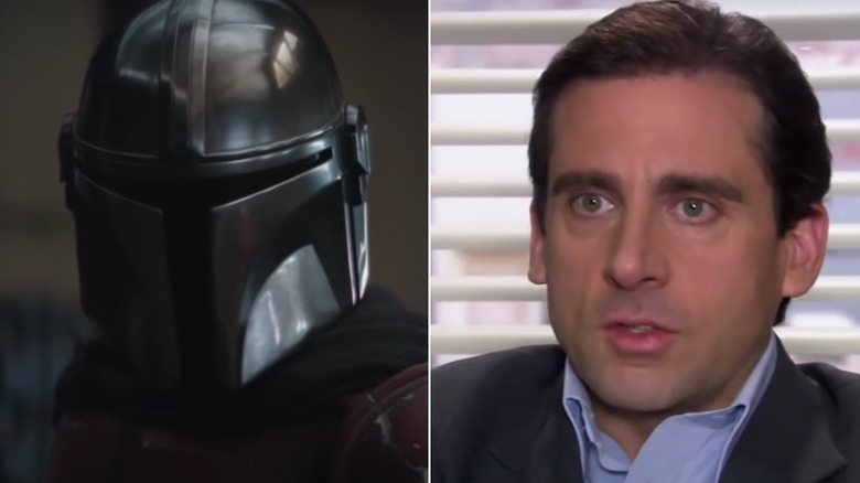 The Mandalorian and Steve Carell