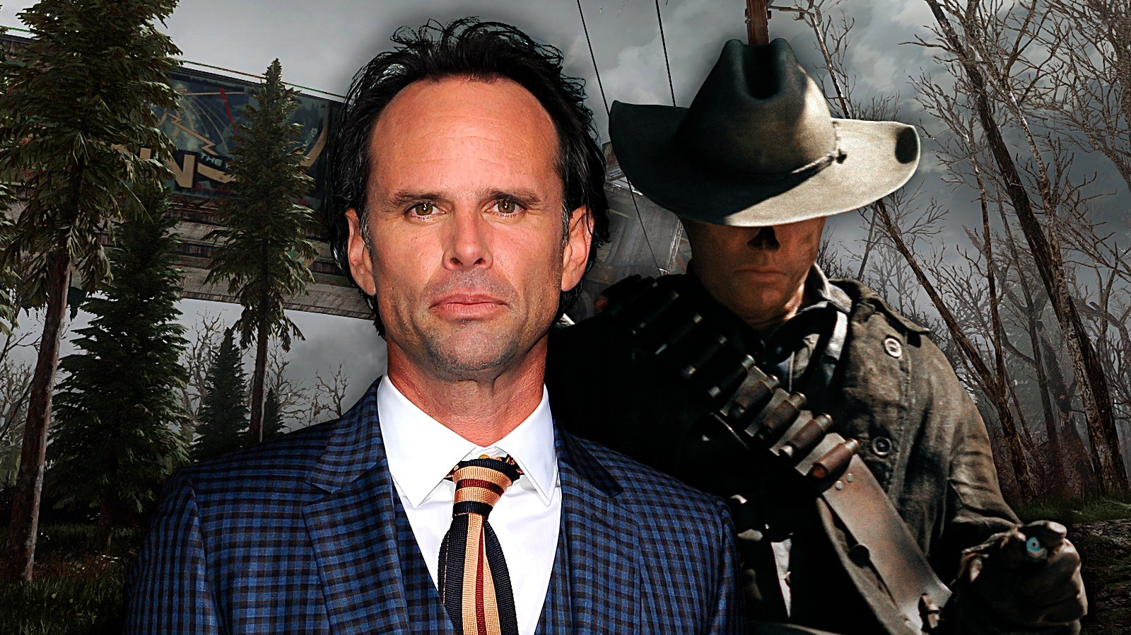 Walton Goggins Is Unrecognizable As The Ghoul In Fallout TV Series ...