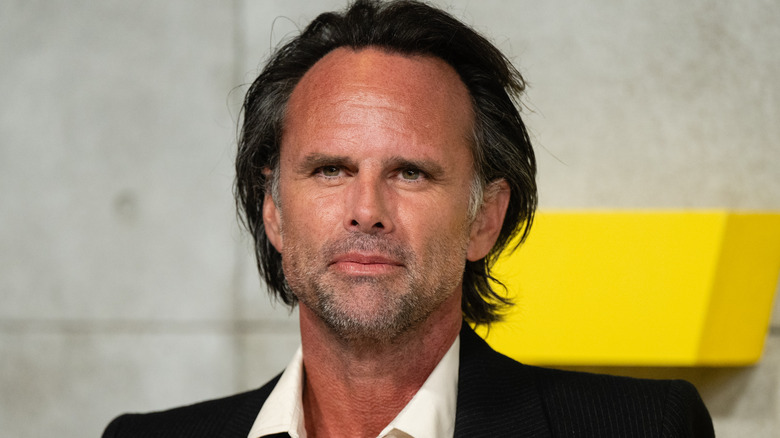 Walton Goggins staring