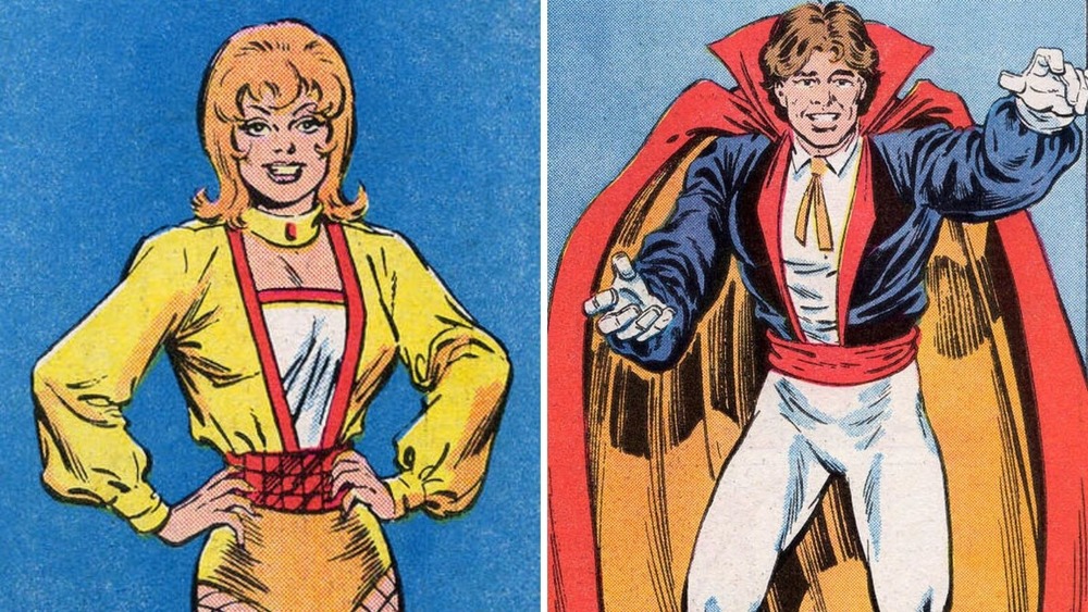 Glamor and Illusion comic characters