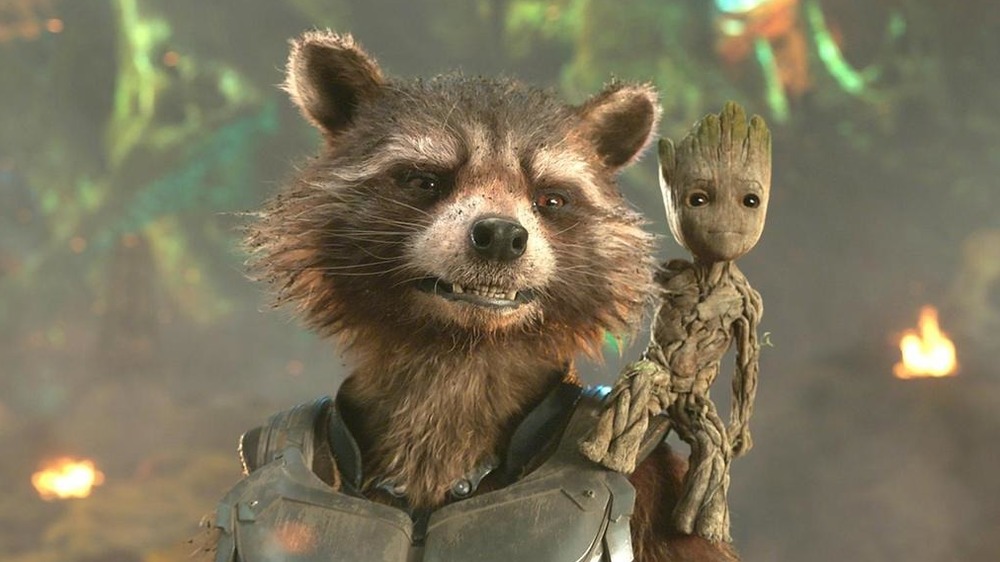 Rocket and Groot in Guardians of the Galaxy