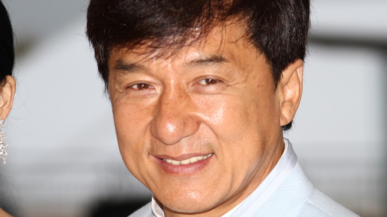 Jackie Chan smiling